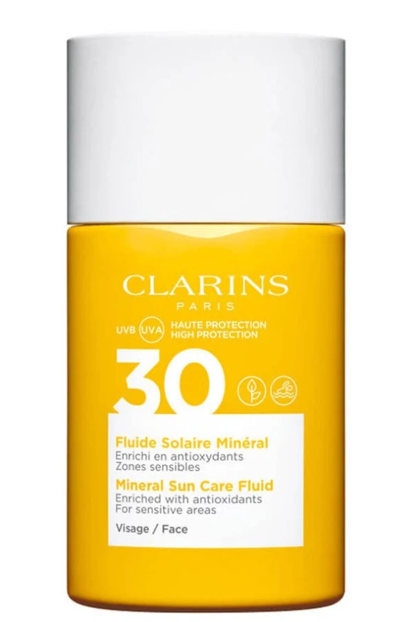 Clarins Suncare Face Fluid SPF30 30ML Yüz Güneş Koruma