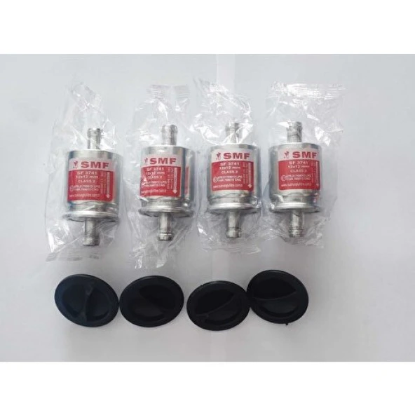OEM Lpg Filtresi Atiker Akl Zavoli Vikars Uyumlu 12X12MM 4 Adet