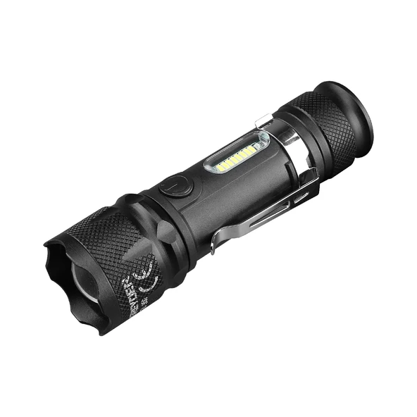 Greyder GD-350 USB Şarjlı Mıknatıslı Zoomlu El Feneri ürün görseli 1