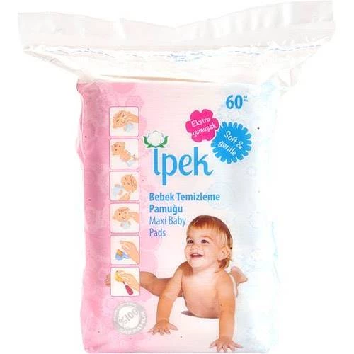 İpek Hidrofil Maxi Bebek Pedi 60 Adet