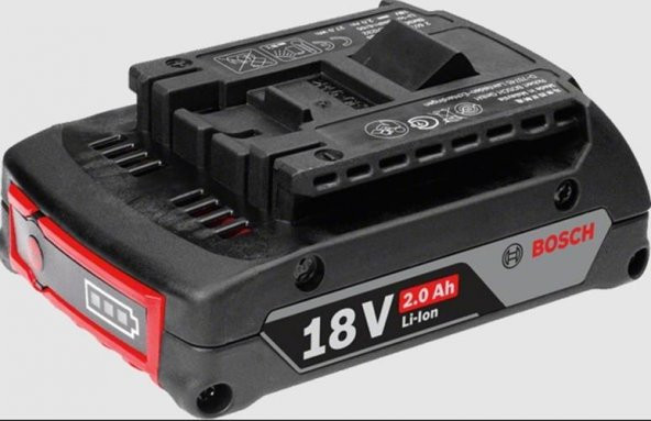 Nesta GSB 18V-55 Kartuş Akü BBS 18V, 2,0 Ah (2607336851)