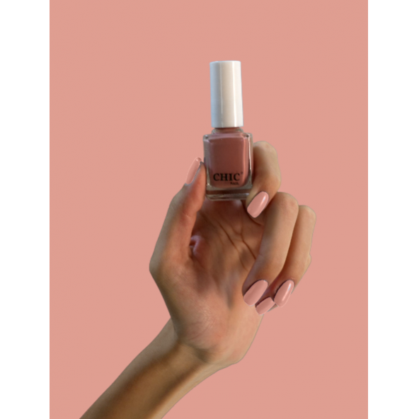 Chic Nail Pudra Pembe Oje Elegante 118 - 2