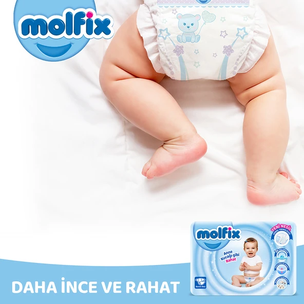 Molfix Bebek Bezi 2 Beden Mini Aylık Fırsat Paketi 216 Adet - 7