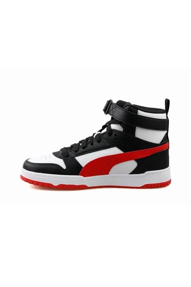 Puma RBD Game Jr Unisex Sneaker Ayakkabı Siyah-Beyaz-Kırmızı 36-39 - 3