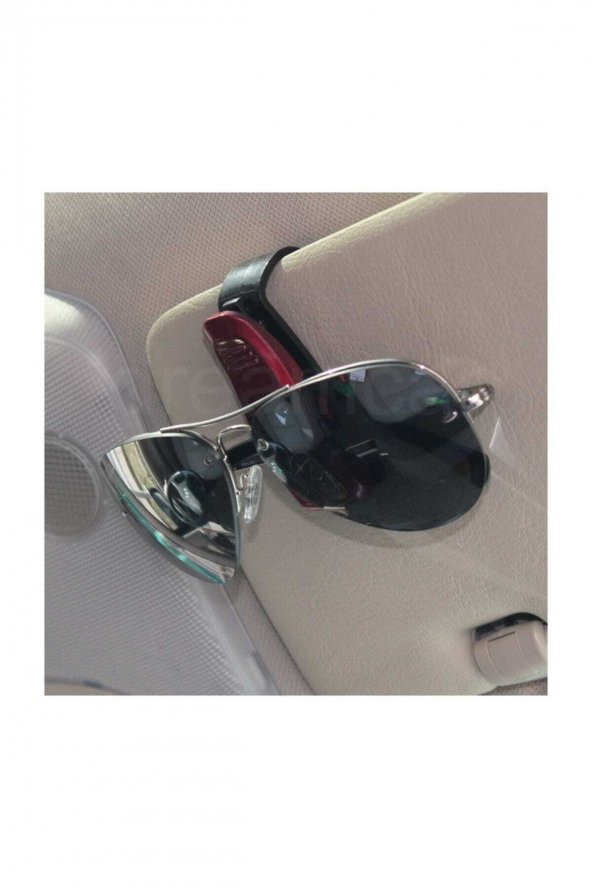 Slim Gözlük Tutucu Siyah/Kırmızı 3300903