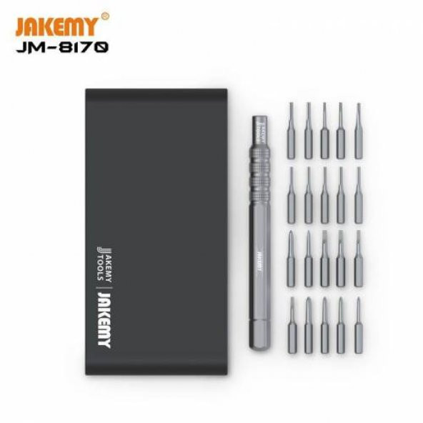 Jakemy JM-8170 21 Parça Hassas Tornovida Seti Profesyonel Tornovida Seti Özel Kutulu 21 Parca Set - 2