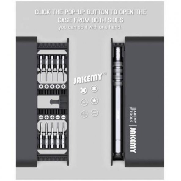 Polham JM-8170 Cep Telefonu, PC, Saat ve Kamera İçin 21 Parça Çelik Tamir Seti, Çok Fonksiyonlu - 3