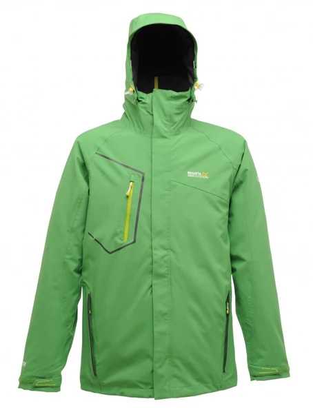 Regatta Everson 3 In 1 Erkek Mont-YEŞİL - Resim 11