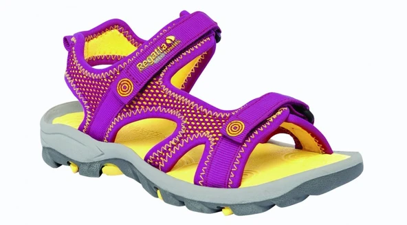 Regatta Girls Flux II Çocuk Sandalet-SARI - 3