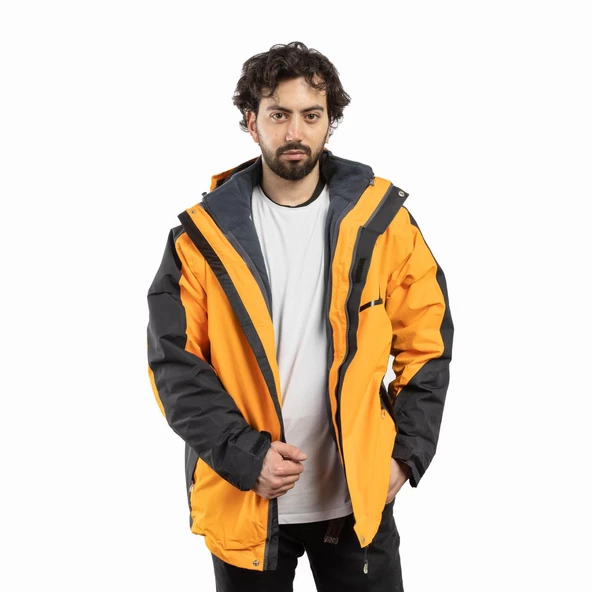 A&C II 3 In 1 Erkek Ceket-TURUNCU - Resim 2