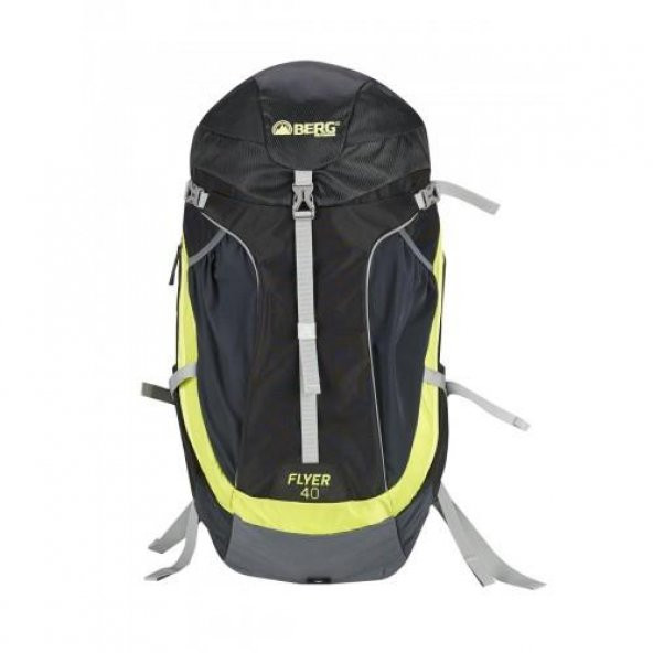 Berg Flyer Trekking Sırt Çantası 40 Litre-SİYAH