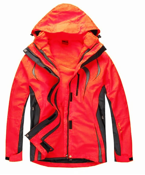 A&C 3 In 1 Kadın Ceket-KIRMIZI - Resim 3