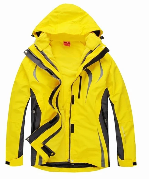 A&C 3 In 1 Kadın Ceket-SARI - Resim 8