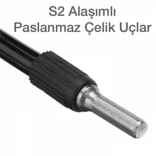 Polham 50in1 Telefon, Gözlük, Bilgisayar, Tablet Tamiri İçin Tornavida Seti, Paslanmaz Çelik - 4