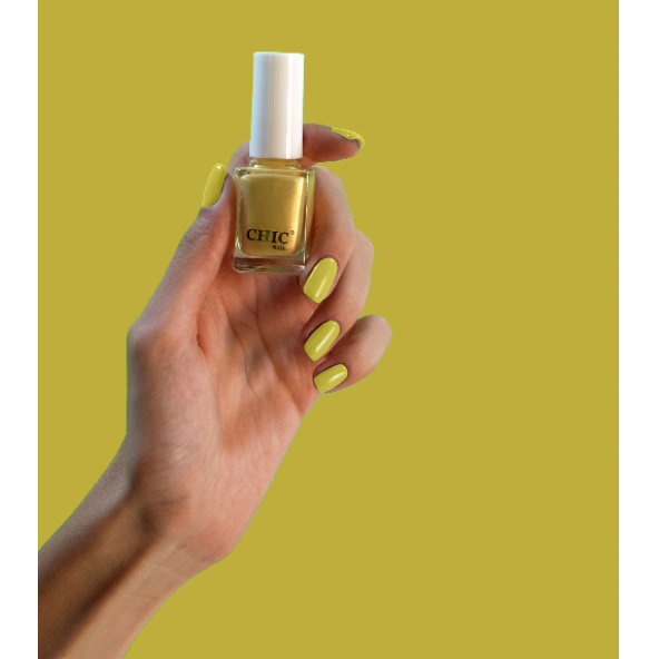 Chic Nail Simli Gold Oje King's Bowl 126 - 2