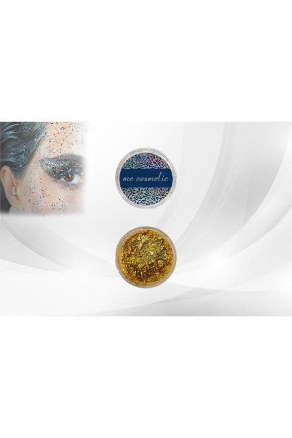 Simli Glitter Jel Yüz Ve Vücut Makyajı Parıltılı Jel Sımlıjel