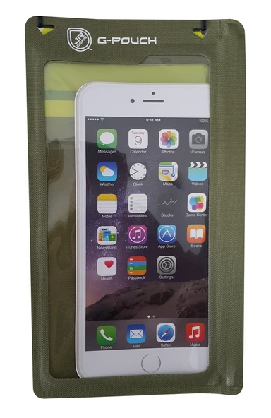 Jr Gear G Pouch Su Geçirmez Büyük Boy Kılıf-YEŞİL - Resim 8