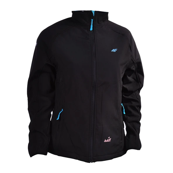 A&C Kadın Softshell Ceket-SİYAH - 4