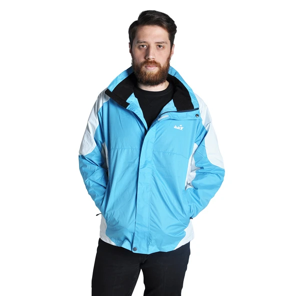 A&C Virginia Erkek Ceket-MAVİ-BEYAZ - Resim 4