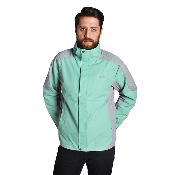 A&C Virginia Erkek Ceket-FİLDİŞİ-SU YEŞİLİ - Resim 3