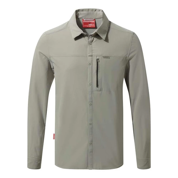 Craghoppers Pro LS Shirt Gömlek-GRİ