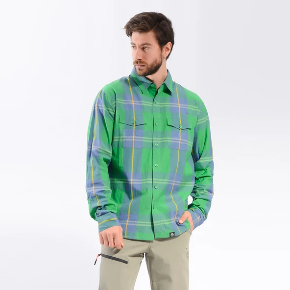 Berg Chukchi Erkek Gömlek-YEŞİL - Resim 8