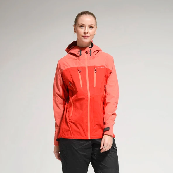 Torpedo7 Packlite Kadın Ceket-KIRMIZI - Resim 7