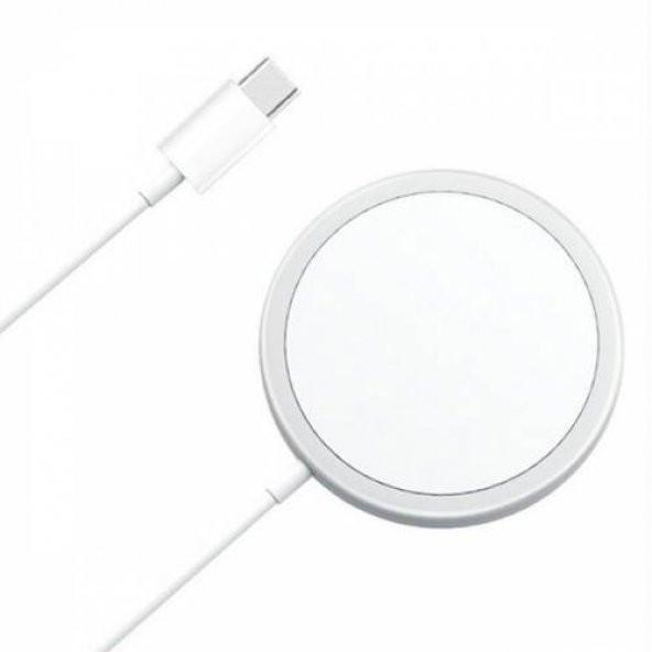 Polham Apple İphone 12,13 Serisi 15W Magsafe Kablosuz Şarj Aleti, Ultra Hızlı Manyetik Şarj Cihazı