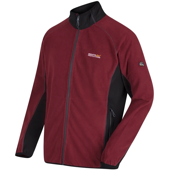 Regatta Ashton Erkek Polar-BORDO - Resim 6
