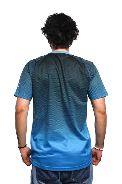 Regatta Hyperdimension Erkek T-Shirt-MAVİ - 4