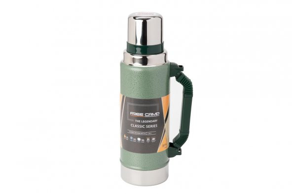 FreeCamp Marvel Termos 1.25 Litre-YEŞİL - 4