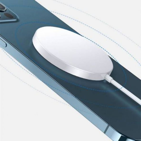 Polham Ultra İnce Mıknatıslı 15W Kablosuz Şarj Wireless Şarj İphone 12 Pro 11 Pro Kablosuz Şarj - 3