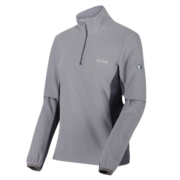 Regatta Highton Half Zip Kadın Polar-GRİ - Resim 10