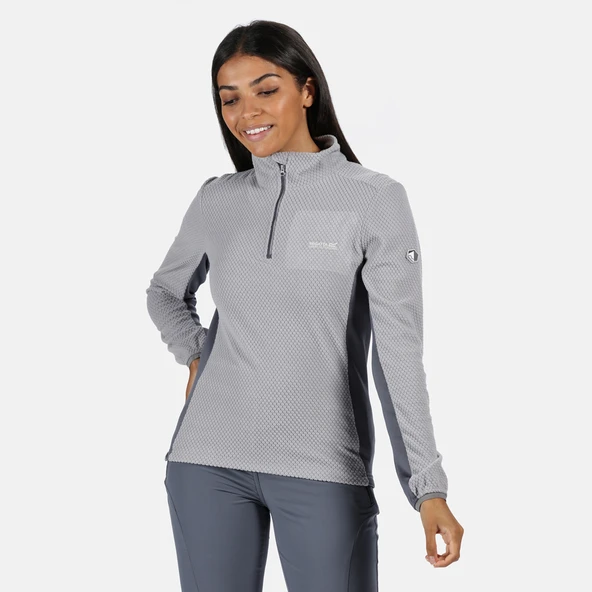 Regatta Highton Half Zip Kadın Polar-GRİ - Resim 4