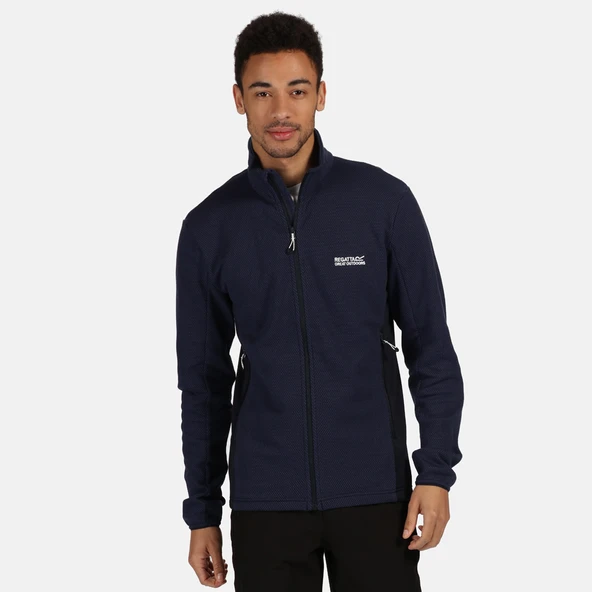 Regatta Highton Zip Fleece Erkek Polar-LACİVERT - Resim 6
