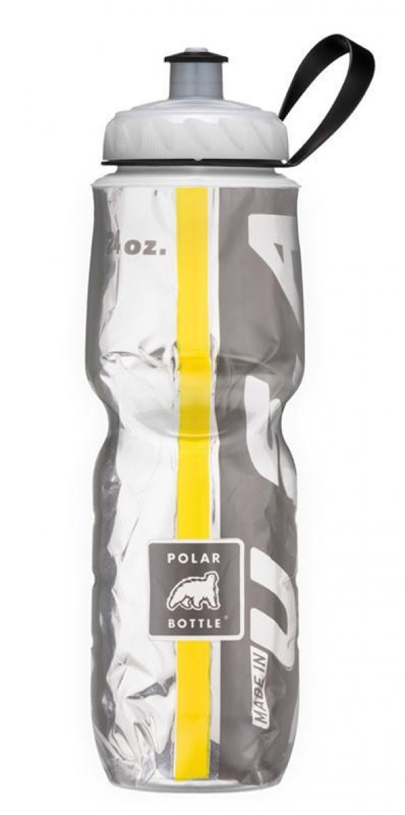Polar Bottle Insulated Team Sports Termos 0.70 Litre-SİYAH-SARI - Resim 2