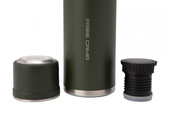 FreeCamp Martinez Termos 1 Litre-YEŞİL - Resim 4