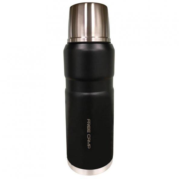 FreeCamp Nevada Termos 1 Litre-SİYAH - 2