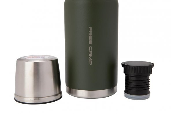 FreeCamp Nevada Termos 1 Litre-YEŞİL - 4