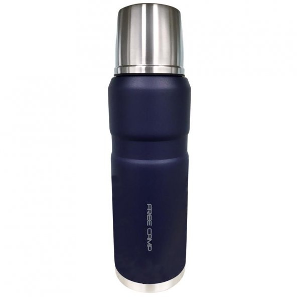 FreeCamp Nevada Termos 1 Litre-MAVİ