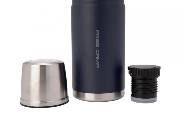 FreeCamp Nevada Termos 1 Litre-MAVİ - Resim 4