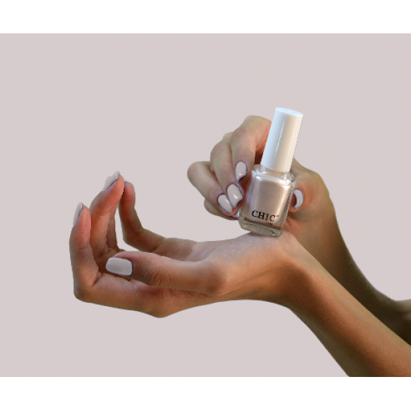 Chic Nail Sedefli Beyaz Oje Hidden Treasure 128 - 2