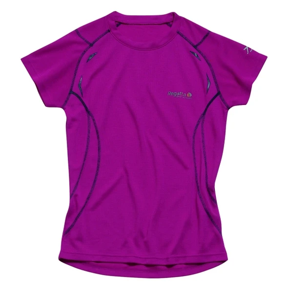 Regatta SS Base Kısakollu Kadın Üst İçlik-PEMBE - Resim 7