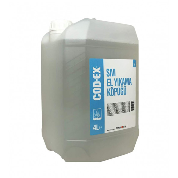 COD-EX Sıvı El Köpüğü 4 L X 4 Adet - 3
