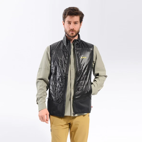 Berg Vest Courma Erkek Yelek-SİYAH - Resim 9