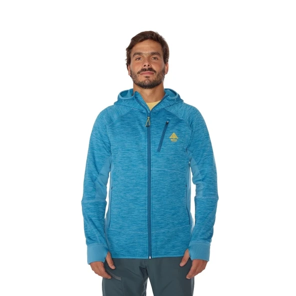 Berg Sirohi Erkek Sweat Ceket-MAVİ - Resim 6