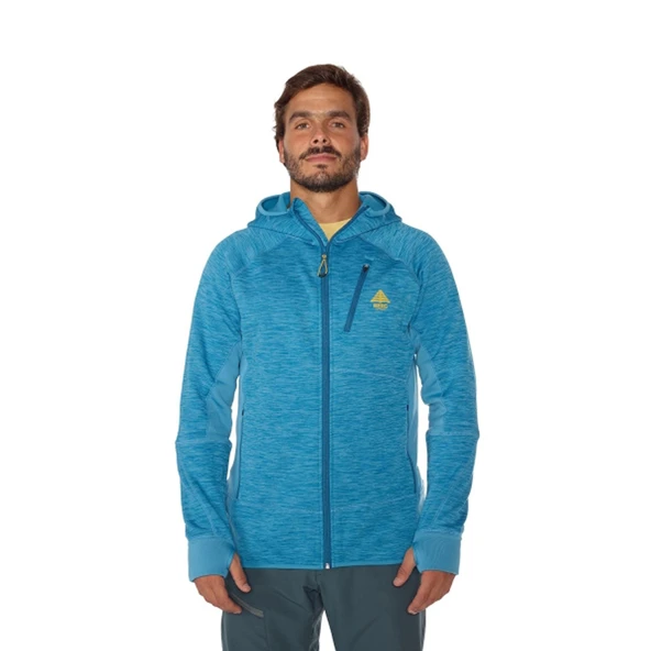 Berg Sirohi Erkek Sweat Ceket-MAVİ - Resim 2