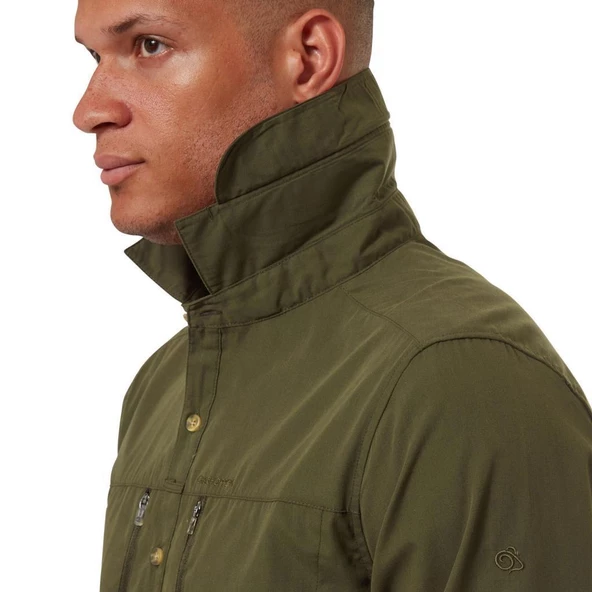 Craghoppers Kiwi Boulder LS Erkek Gömlek-HAKİ - 5