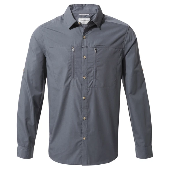 Craghoppers Kiwi Boulder LS Erkek Gömlek-MAVİ - Resim 9