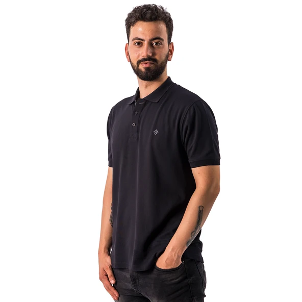 FreeCamp Breeze Erkek Polo T-Shirt-SİYAH - Resim 10